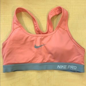 Nike Pro sports bra - size S